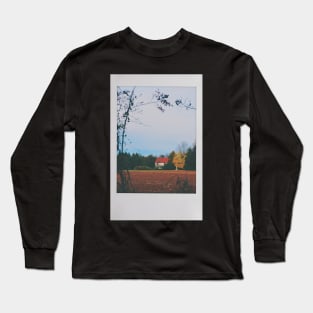 Cottage in the Woods (Locket By Crumb) Instant Photo Long Sleeve T-Shirt